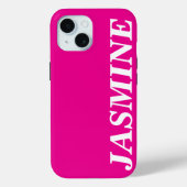 STILVOLLE MODERNE INDIVIDUELLE NAME MASSIVE HOT PI Case-Mate iPhone HÜLLE (Rückseite)
