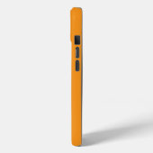 STILVOLLE MODERNE INDIVIDUELLE NAME MASSIVE ORANGE Case-Mate iPhone HÜLLE (Rückseite / Links)