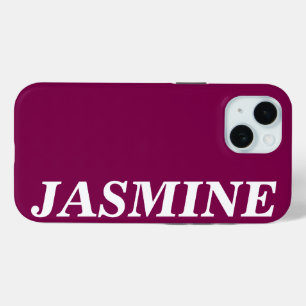 STILVOLLE MODERNE INDIVIDUELLE NAME MASSIVE WEINFA Case-Mate iPhone HÜLLE