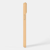 STILVOLLE MODERNE INDIVIDUELLE NAME PFIRSICHFARBE iPhone HÜLLE (Rechte Seite)