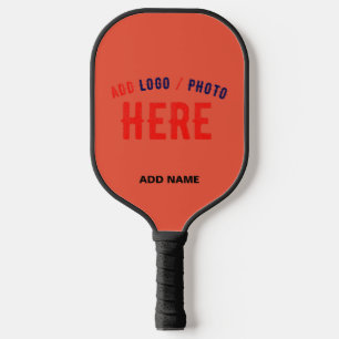 STILVOLLE MODERNE INDIVIDUELLE TOMATENROTE VERIFIZ PICKLEBALL SCHLÄGER