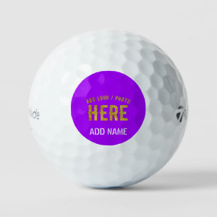 STILVOLLE MODERNE INDIVIDUELLE WEISSE VIOLETTE VER GOLFBALL