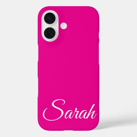 Stilvolle moderne klassische, individuelle Benennu Case-Mate iPhone Hülle (Rückseite)