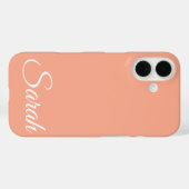 Stilvolle, moderne, klassische, individuelle Namen Case-Mate iPhone Hülle (Rückseite (Horizontal))