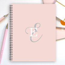 Stilvolle moderne Monogram Typografie Rosa