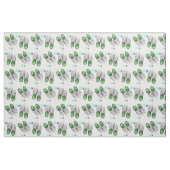 Stilvolle, moderne Pfauenfedern und Muster Stoff (Fat Quarter (45,7 x 55,9 cm))