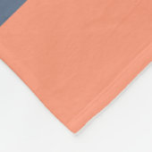 Stilvolle moderne Streifen Hübsche Erdtöne nach Ma Fleecedecke (Ecke)