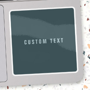 Stilvolle moderne Suchbegriffe   Blue Gray Aufkleber