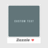 Stilvolle moderne Suchbegriffe | Blue Gray Aufkleber (Blatt)