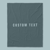 Stilvolle moderne Suchbegriffe | Blue Gray Fleecedecke