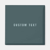 Stilvolle moderne Suchbegriffe | Blue Gray Magnet (Vorne)