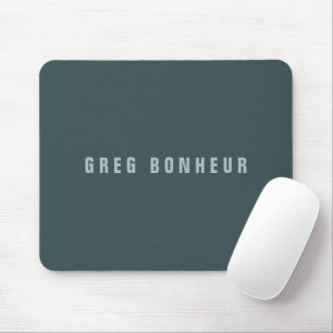 Stilvolle moderne Suchbegriffe   Blue Gray Mousepad