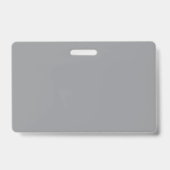 Stilvolle moderne Suchbegriffe | Grau und Schwarz Ausweis (Rückseite)