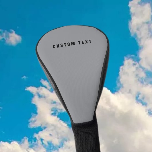 Stilvolle moderne Suchbegriffe | Grau und Schwarz Golf Headcover