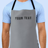 Stilvolle moderne Suchbegriffe | Grau und Schwarz Schürze