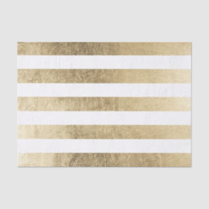 Stilvolle moderne trendy Imitatgoldfolienstreifen Seidenpapier