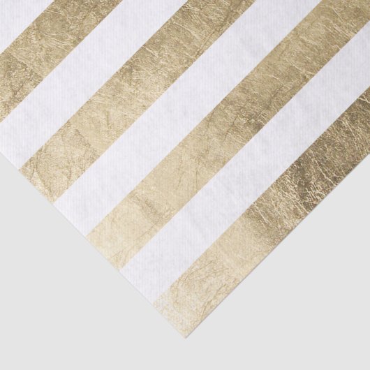 Stilvolle moderne trendy Imitatgoldfolienstreifen Seidenpapier (Ausschnitt)