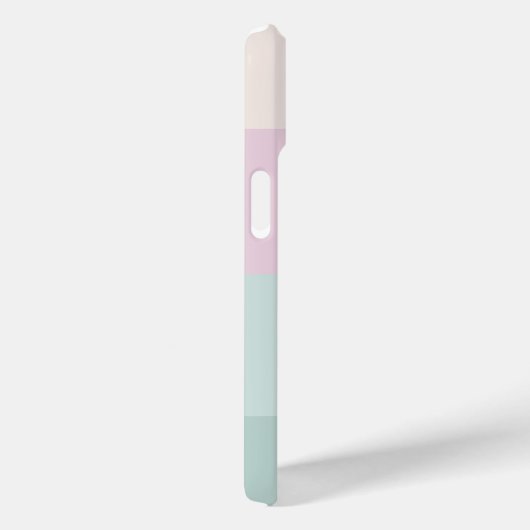 Stilvolle moderne Typografie Monogram Case-Mate iPhone Hülle (Rückseite / Rechts)