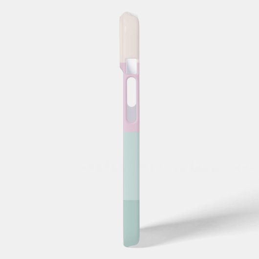 Stilvolle moderne Typografie Monogram Case-Mate iPhone Hülle (Rückseite / Links)