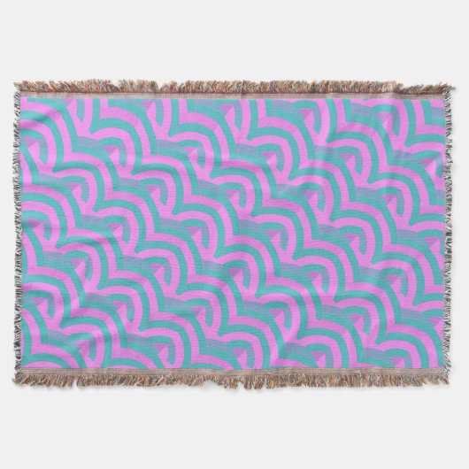 stilvolle, moderne und elegante Chevrons Decke (Vorderseite)