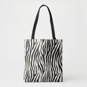 Stilvolle moderne Zebra Print Safari Tiermuster Tasche