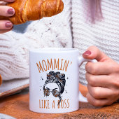 Stilvolle Mommin' like a Boss Mother Day Fun Quote Kaffeetasse