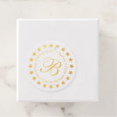 Stilvolle Monogram-Adressstars Geschenkanhänger (Mit Box)