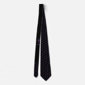 Stilvolle Monogram Christlich CROSS Neck Tie Krawatte (Rückseite)