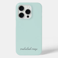 Stilvolle Monogram Ocean Spray Moderne Schrift