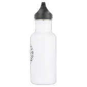 Stilvolle Monogramm Wasser Flasche (532 ml) Edelstahlflasche (Rechts)
