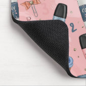 Stilvolle Mousepad für Mädchen (Ecke)