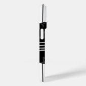 Stilvolle Musiknoten Treble Clef und Piano Keys Case-Mate iPhone Hülle (Rückseite / Rechts)