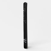 Stilvolle Musiknoten Trendy Cool Personalisiert Ca Case-Mate iPhone Hülle (Hinten/Links)