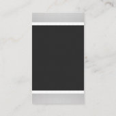 Stilvolle Muster Visitenkarte (Rückseite)