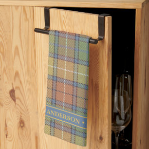 Stilvolle Mute Spring Color Mix Kariert Geschirrtuch