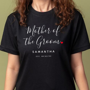 Stilvolle Mutter der Groomehe T-Shirt