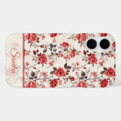 Stilvolle Mutter Geschenke Rosen Name Case-Mate iPhone Hülle (Rückseite (Horizontal))