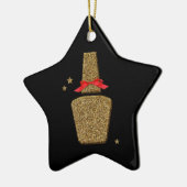 Stilvolle Nagelschmuck Keramik Ornament (Links)