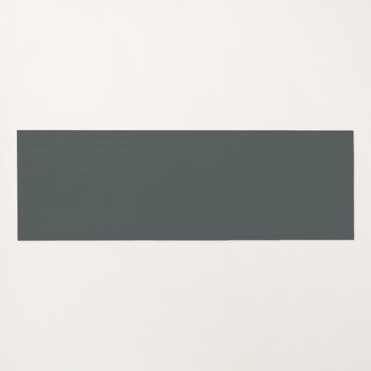 Stilvolle Namaste Pink Gray Typographic Yoga Mat Yogamatte (Rückseite (Horizontal))