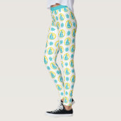 Stilvolle Nautical Sailboat Blue Yoga Leggings (Links)