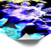 Stilvolle Neon Art. Jetzt kaufen Poster (Ecke)