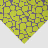 Stilvolle Neon Lila Leopard Print Animal Skins Seidenpapier (Ausschnitt)