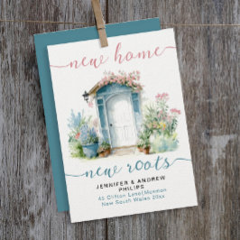 Stilvolle Neue Zuhause Floral Garden Rosa Aquamari Ankündigung