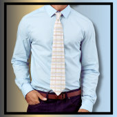 Stilvolle, neutrale Farbpalette Krawatte