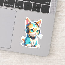 Stilvolle Niedliche Katze