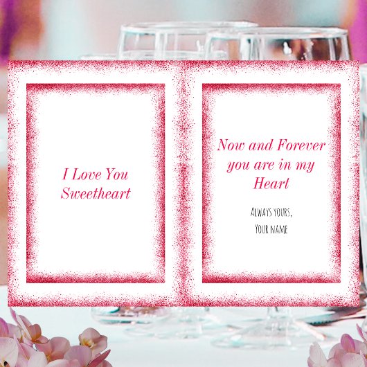 Stilvolle Niedliche Liebe You Valentinstag Holiday