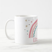 Stilvolle Niedliche Regenbogenstars Kaffeetasse (Links)