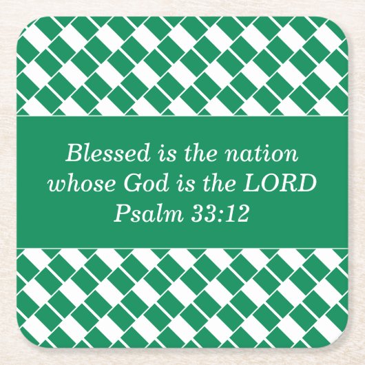 Stilvolle NIGERIA FLAG Rechteckiger Pappuntersetzer (Vorderseite)