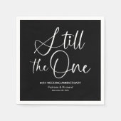 Stilvolle noch die einmalige Wetter-Erneuerung Serviette (Vorderseite)