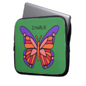 Stilvolle Notebook-Ärmel für den Butterfly-individ Laptopschutzhülle (Vorderseite Links)